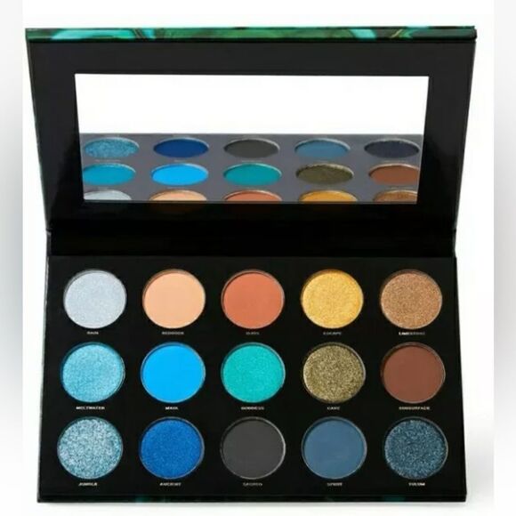 NWB Hipdot Cosmetics Cenote Pressed Eyeshadow Palette - Picture 5 of 9